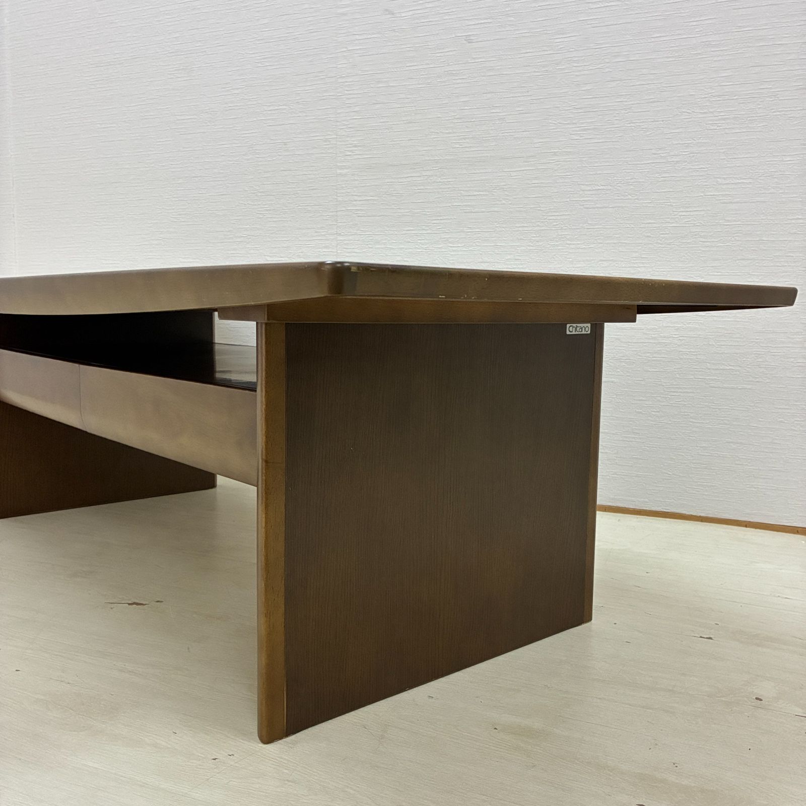 カリモクのChitano 木製 楕円形 センターテーブル カリモク】Chitano チターノ リビングテーブル センターテーブル 木製