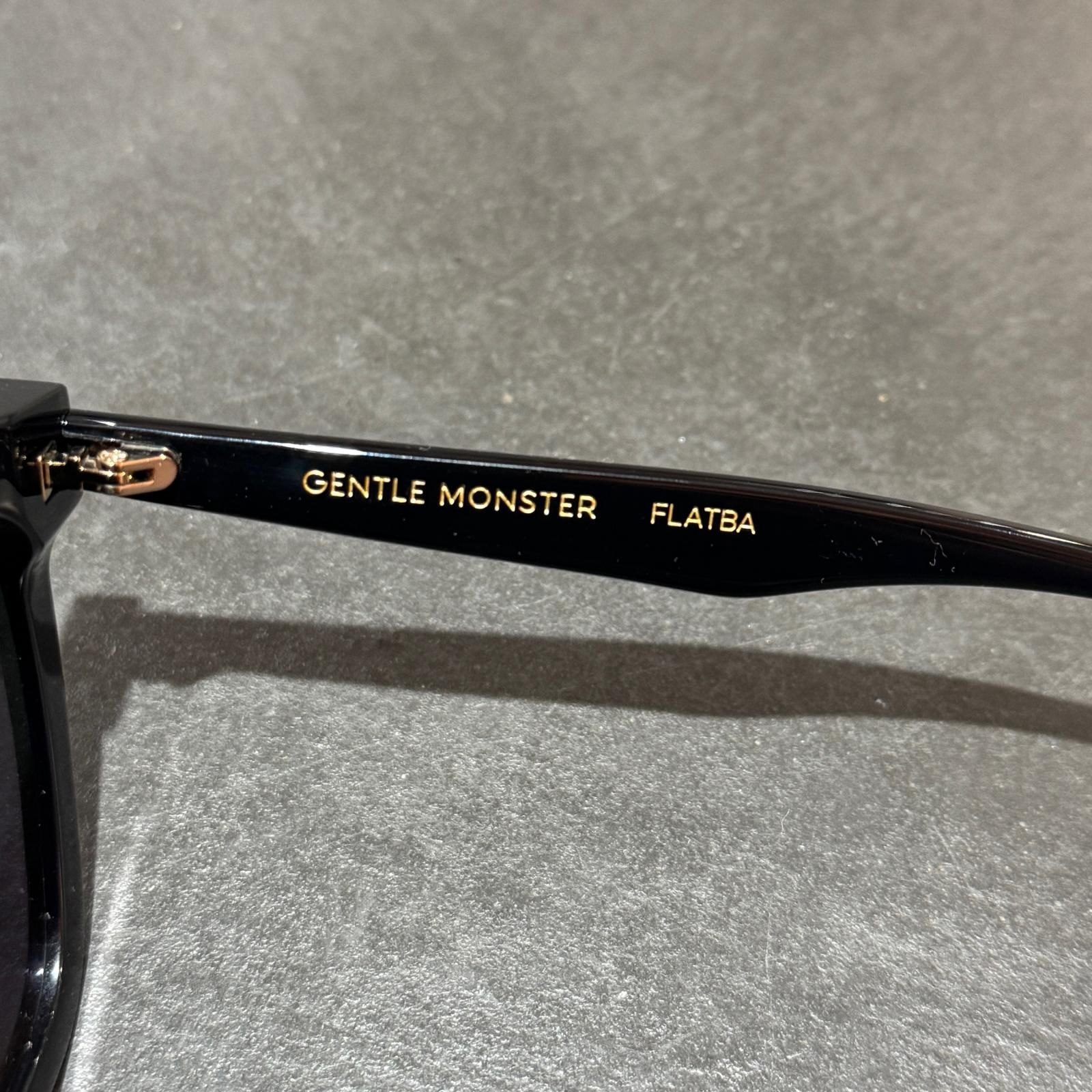 GENTLE MONSTER FLATBA Her サングラス ジェントルモンスター ブラック