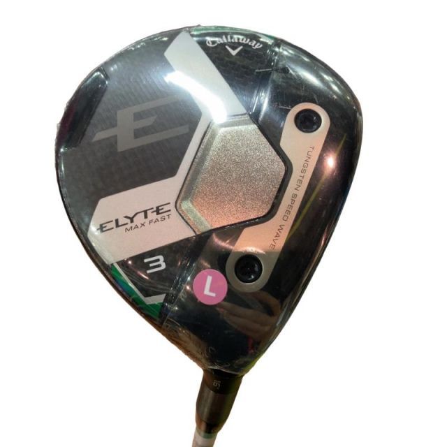 【中古】 キャロウェイ ELYTE MAX FAST 3W レディース フェアウェイウッド FW LIN-Q GREEN 40 for CW(ELYTE FW) (フレックスL) レディース 女性用 右利き 右用 Nランク ゴルフクラブ