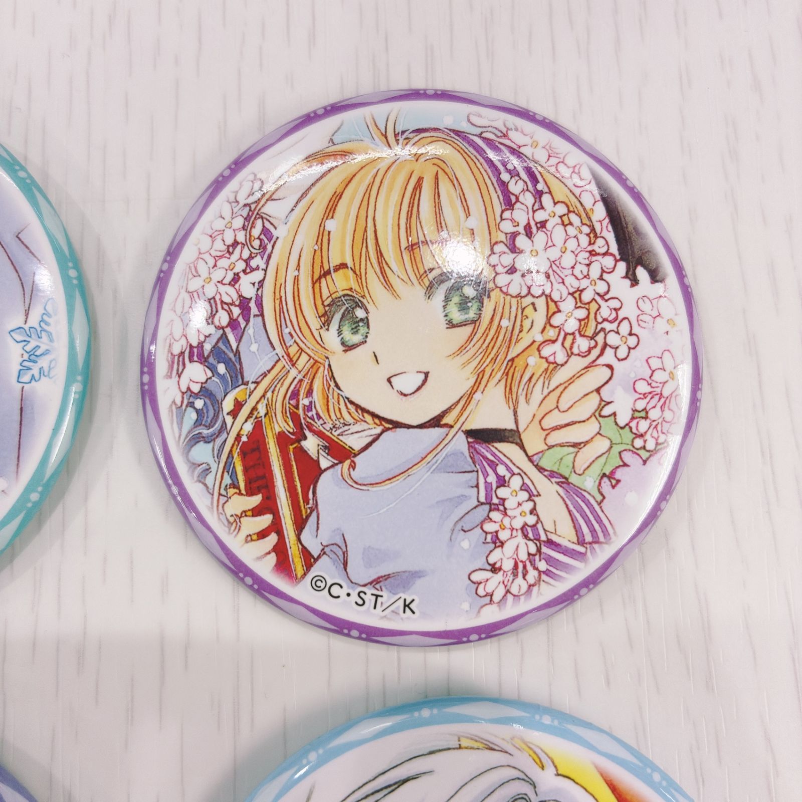 カードキャプターさくら　さくら展　キャラバッジコレクション 8種セット カードキャプターさくら展 魔法にかけられた美術館 キャラ