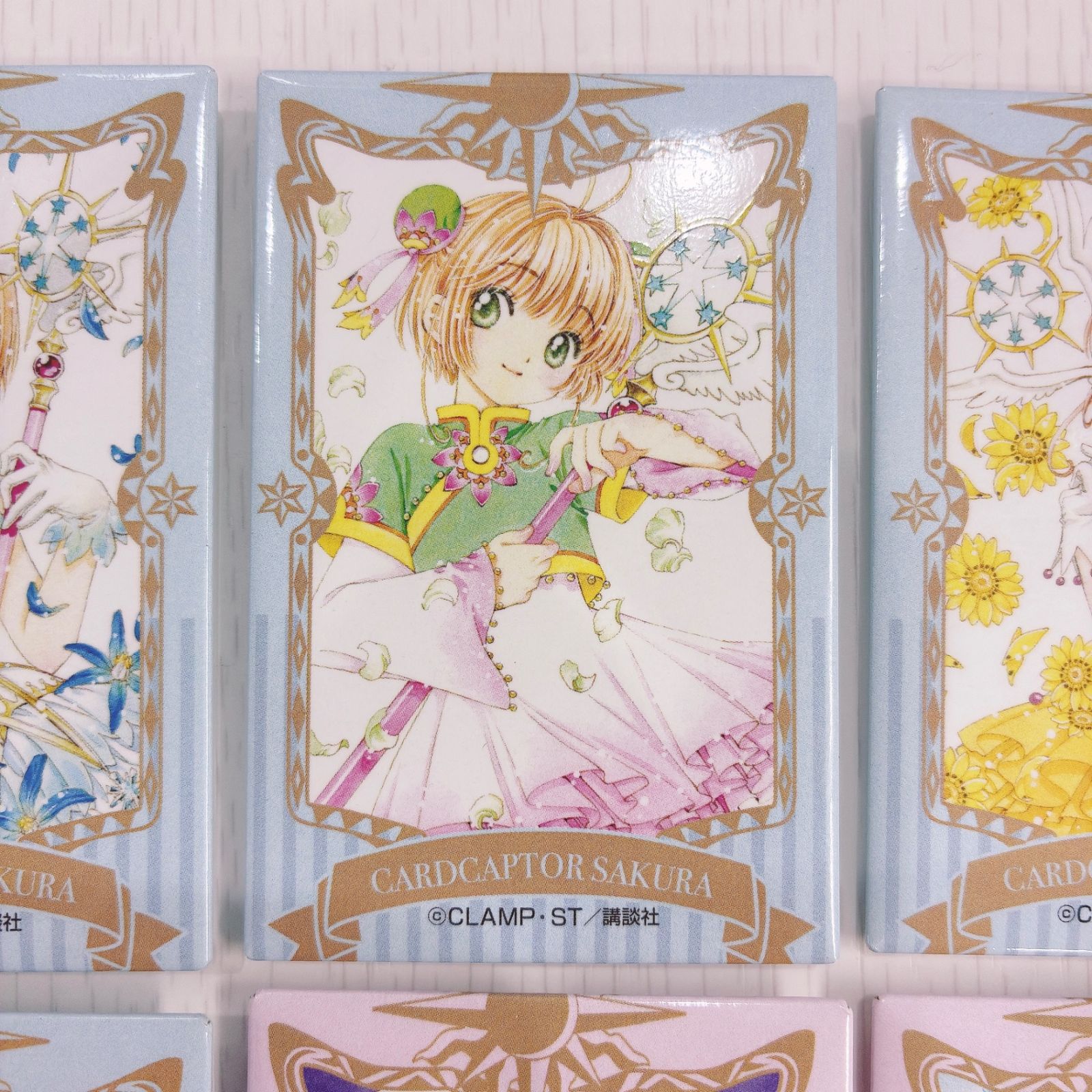 6種セット カードキャプターさくら展 スクエア缶バッジ - メルカリ