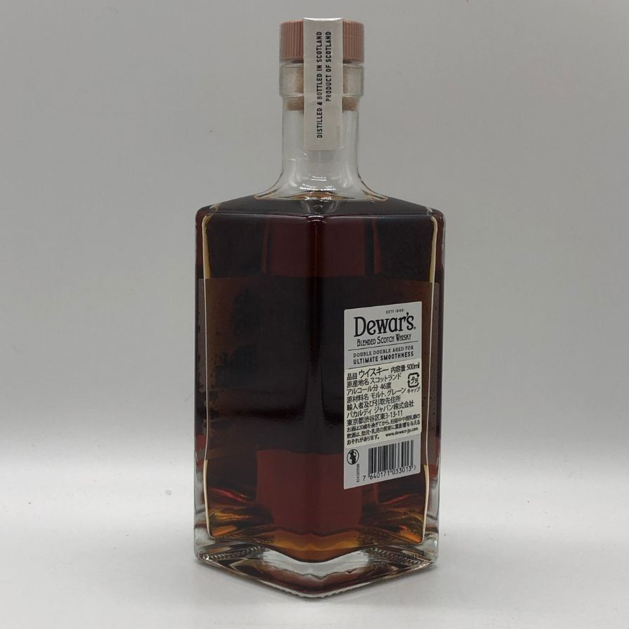 デュワーズ 21年 ダブルダブル 500ml 箱ダメージ - メルカリ