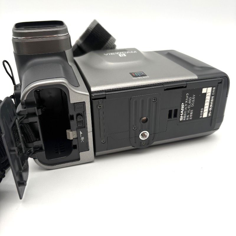 ジャンク】SHARP VL-EL450 8mm Video8 ビデオカメラ 液晶劣化 付属品