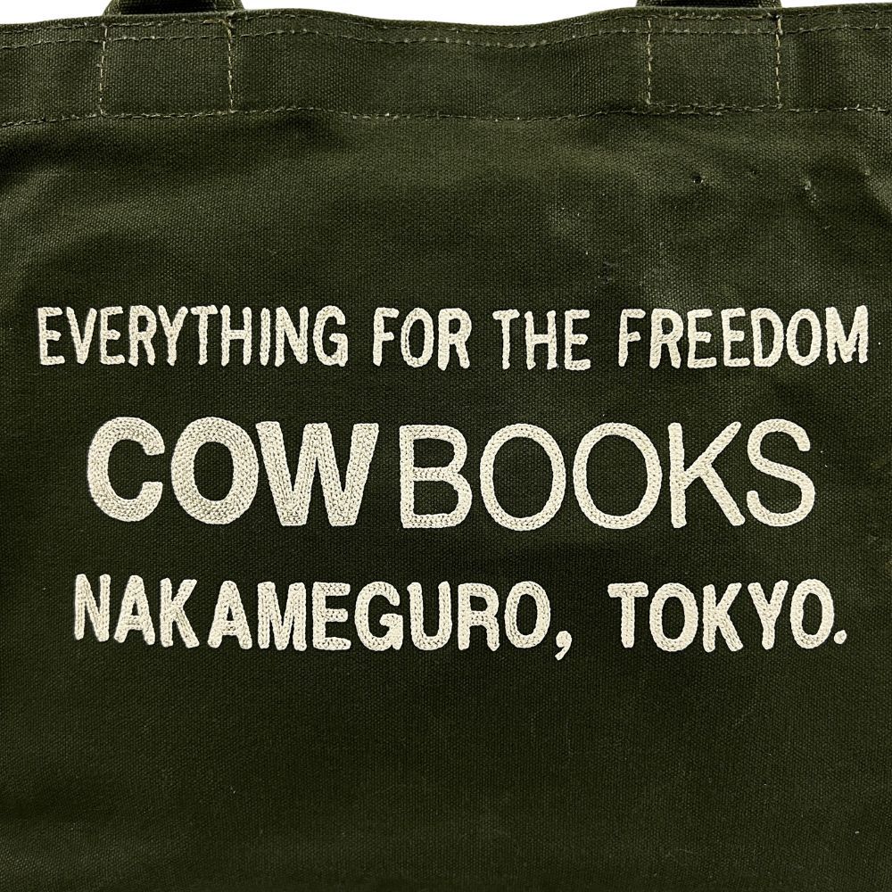 COW BOOKS カウブックス Container Small トートバッグ オリーブ