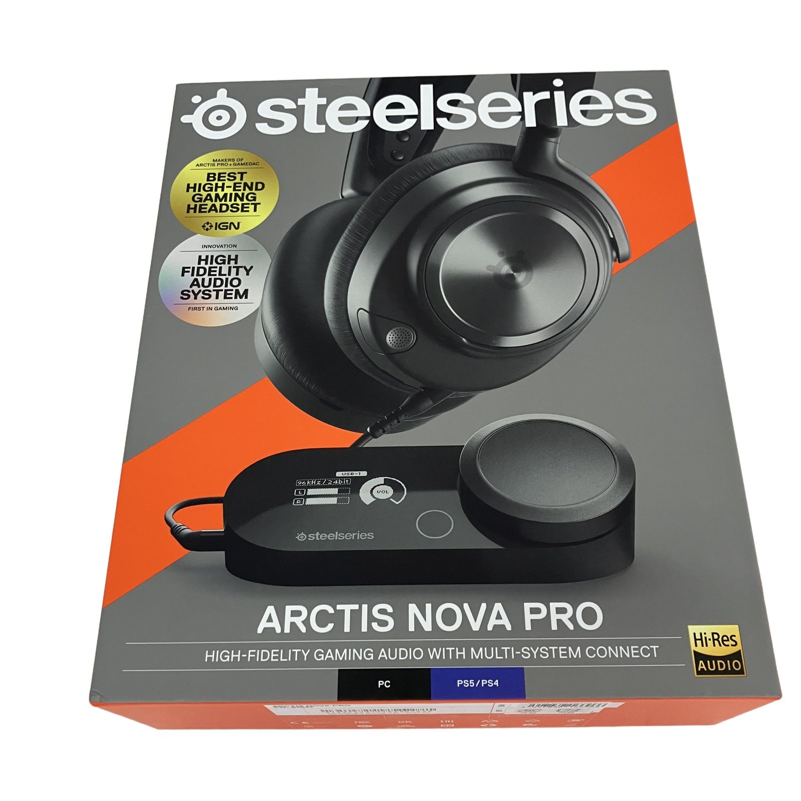 【中古美品】SteelSeries 61527 Arctis Nova Pro Steelseries ARCTIS NOVA PRO 61527 HS-00022 GAMEDAC SC-0007