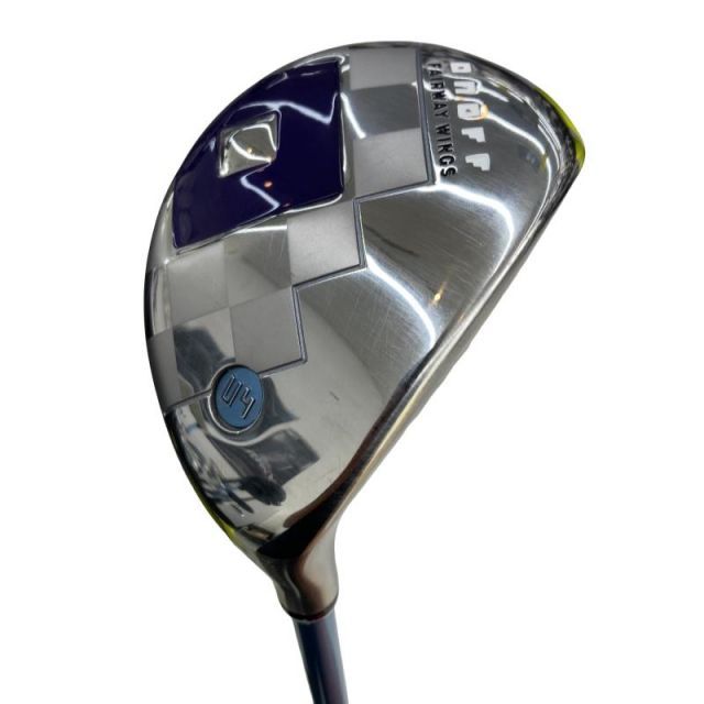 【中古】 ダイワ(グローブライド) ONOFF FAIRWAY WINGS(2019) U4 レディース ユーティリティ UT SMOOTH KICK LP-419U (フレックスA) レディース 女性用 右利き 右用 Cランク ゴルフクラブ