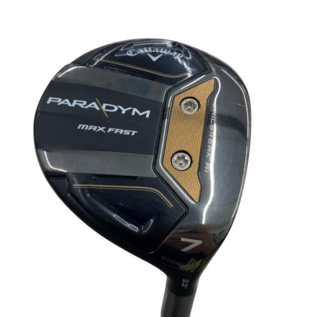 【中古】 キャロウェイ PARADYM MAX FAST 7W レディース フェアウェイウッド FW ELDIO 40 for CW(PARADYM FW) (フレックスA) レディース 女性用 右利き 右用 Cランク ゴルフクラブ