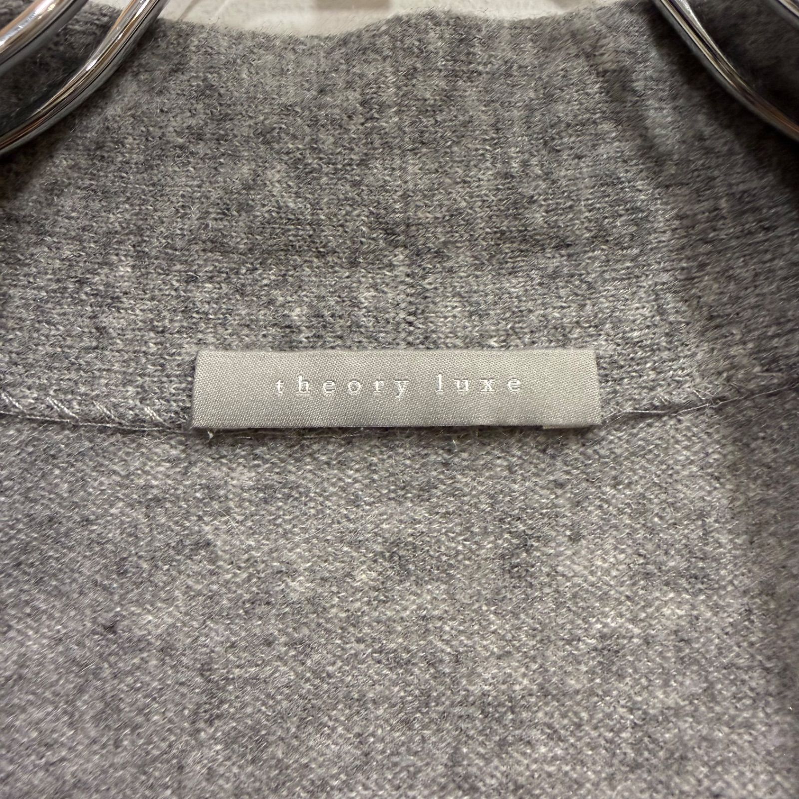 カシミヤ100% theory luxe セオリーリュクス セミロングカーディガン