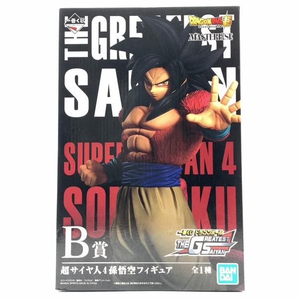 中古】開封）B賞 超サイヤ人4孫悟空 フィギュア MASTERLISE ｢一番くじ