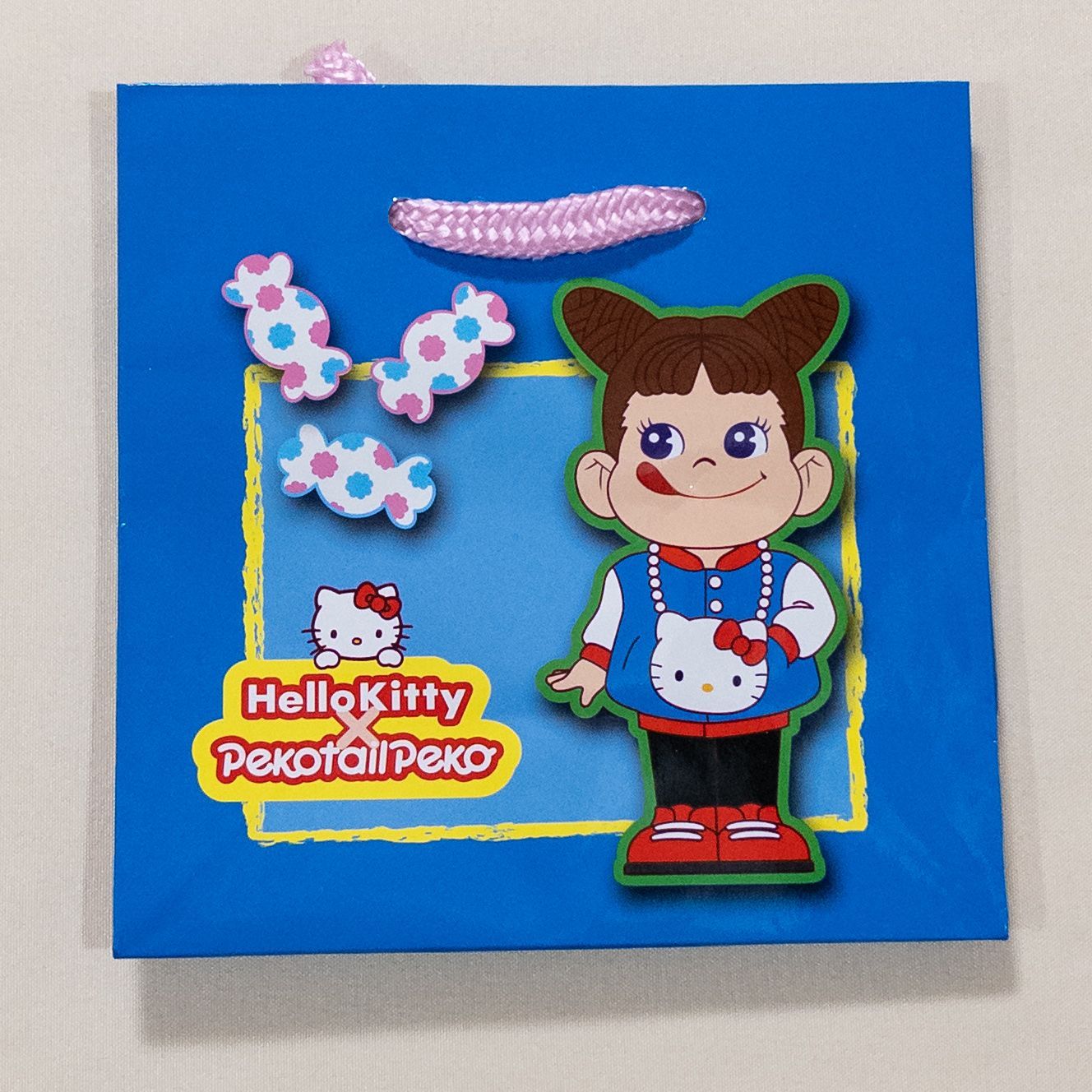ペコちゃん キティちゃん コラボ 紙袋 3枚セット - メルカリ