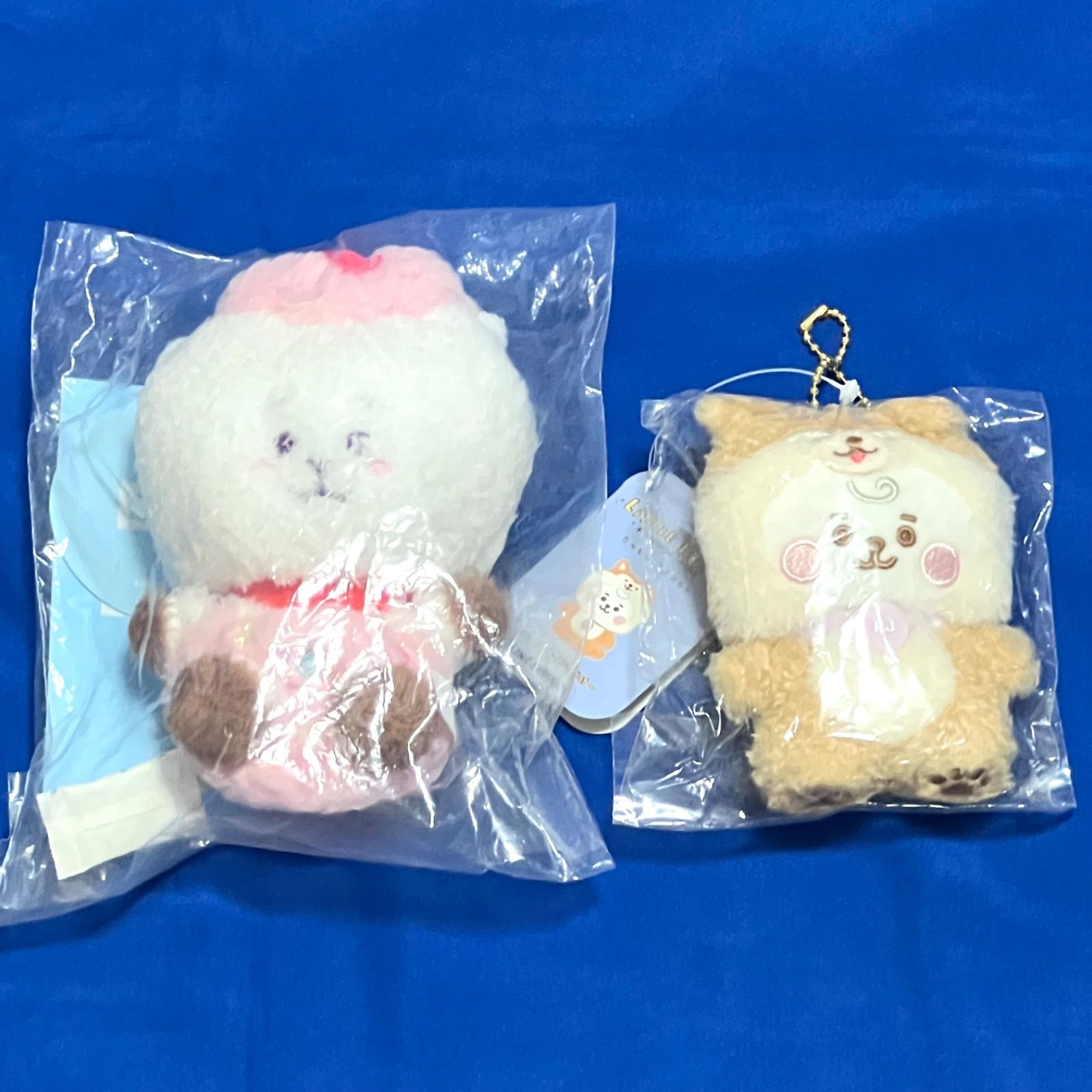 現状品】 BT21 RJ マスコット ぬいぐるみ キーリング ステッカー 等 8