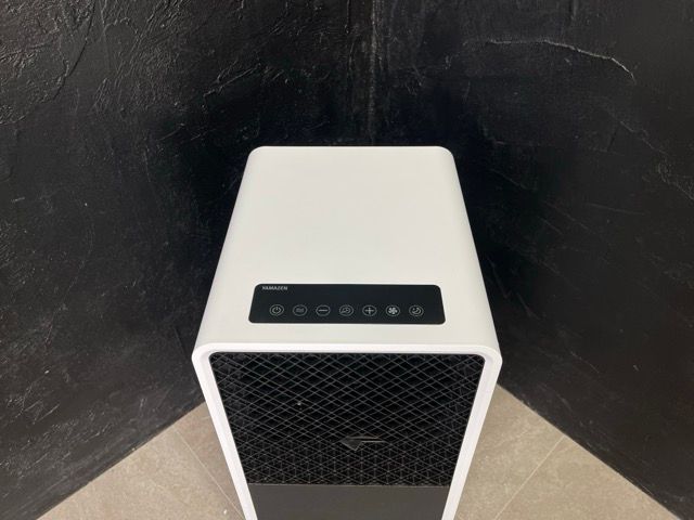 山善 移動式クーラー 【中古】動作保証 YAMAZEN AE-02SS2 WB 2025年製
