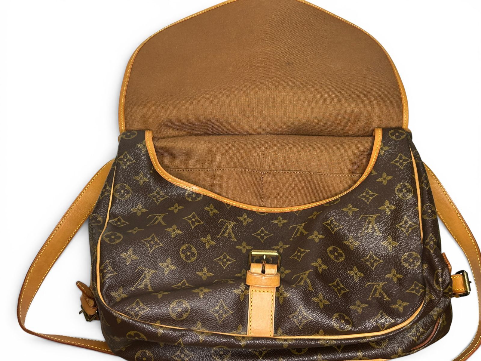 ルイ・ヴィトン LOUIS VUITTON ショルダーバッグ ソミュール35 M42254 