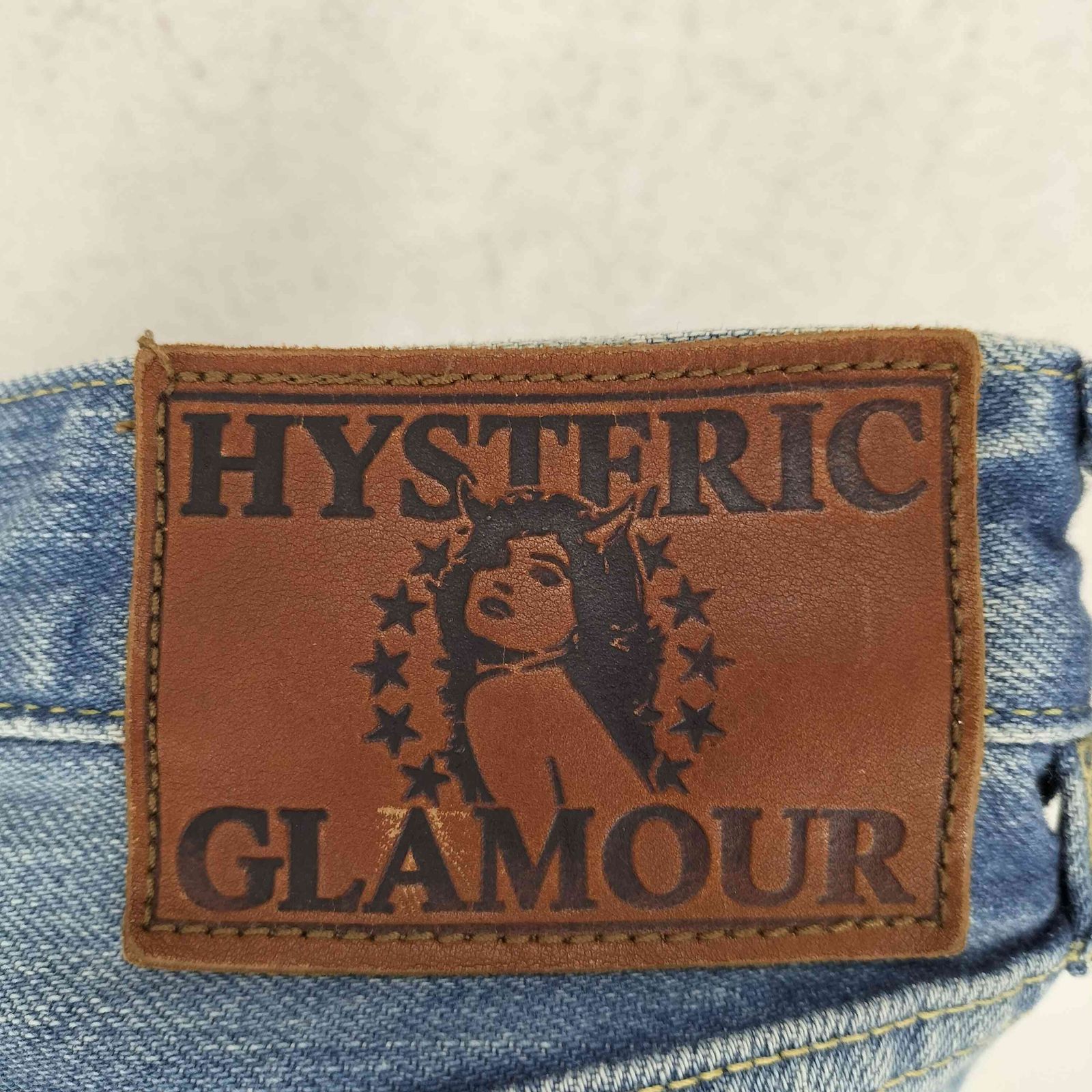 ヒステリックグラマー HYSTERIC GLAMOUR CPR加工デニム スリム
