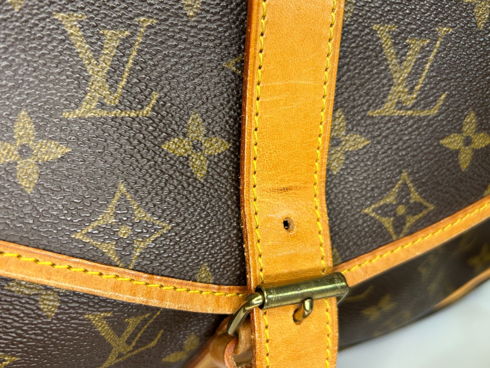 ルイ・ヴィトン LOUIS VUITTON ショルダーバッグ ソミュール35 M42254 