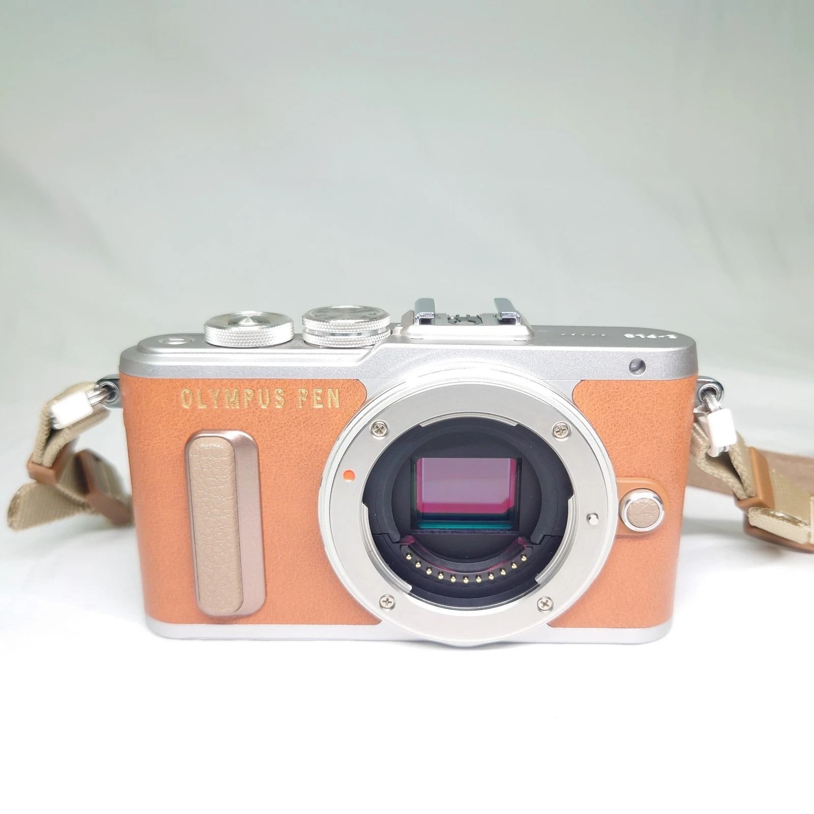 OLYMPUS PEN E-PL8 Brown 40-150mm Lens 箱 シャッター数:1189
