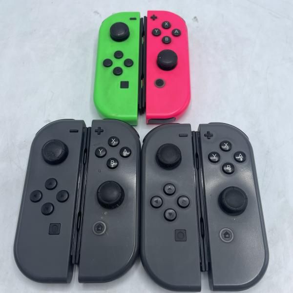 中古】ｹﾞｰﾑOP）【ジャンク】任天堂/Joy-Con(L)(R) ジョイコン6個まとめ