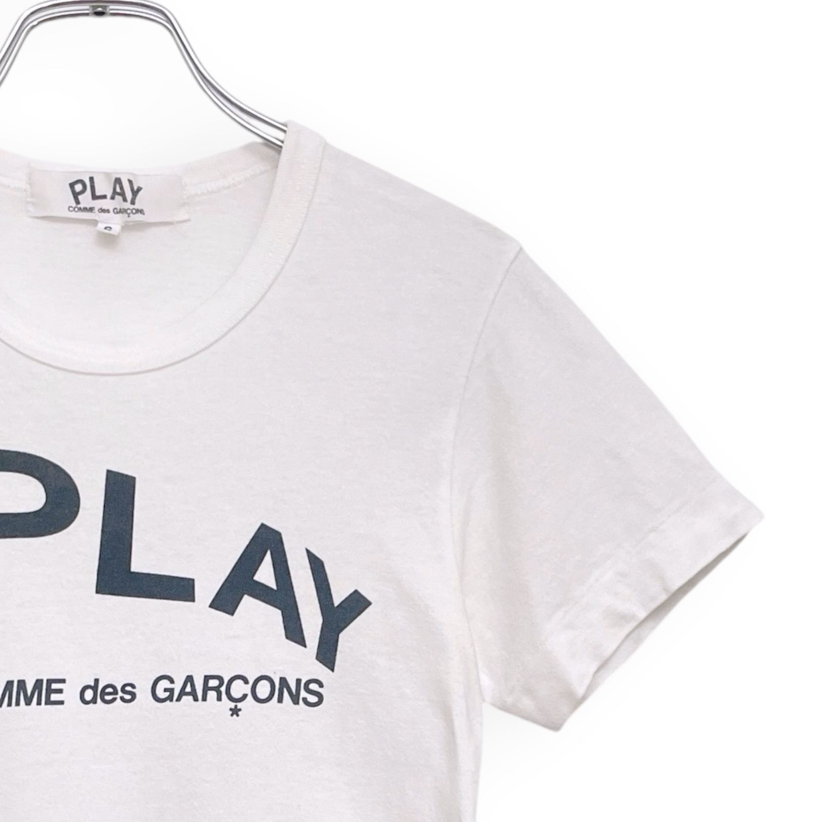 PLAY COMME des GARCONS プレイ コムデギャルソン 半袖 Tシャツ SizeS