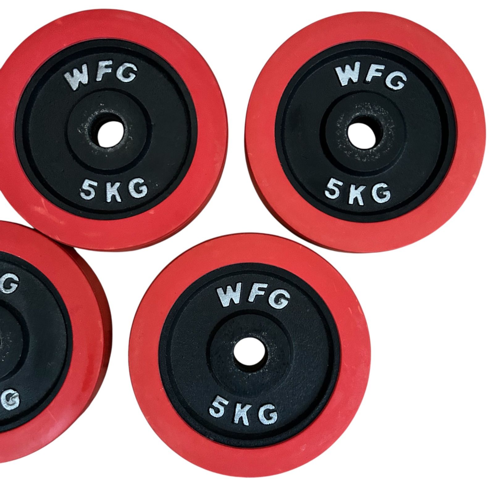 WFG 5KG ダンベルプレート 4枚 合計20kgセット - メルカリ