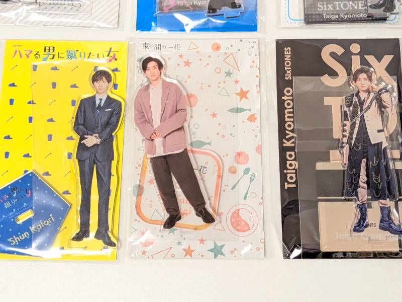 SixTONES 京本大我 アクリルスタンド 6点セット 第1弾 2019 / 第2弾