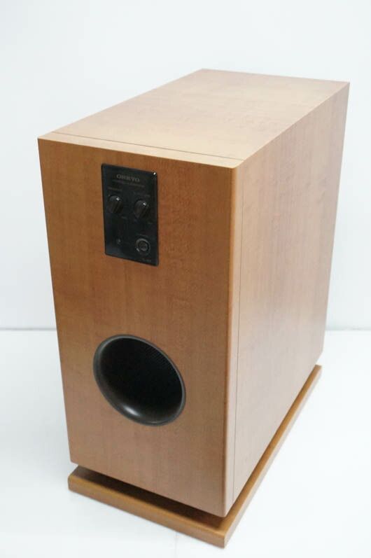 【中古】ONKYOオンキヨー アンプ内蔵サブウーファー SL-307