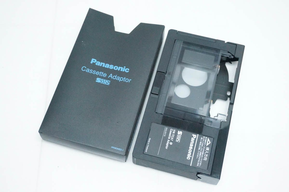 中古】Panasonicパナソニック VHSカセットアダプター VW-TCA7 - メルカリ