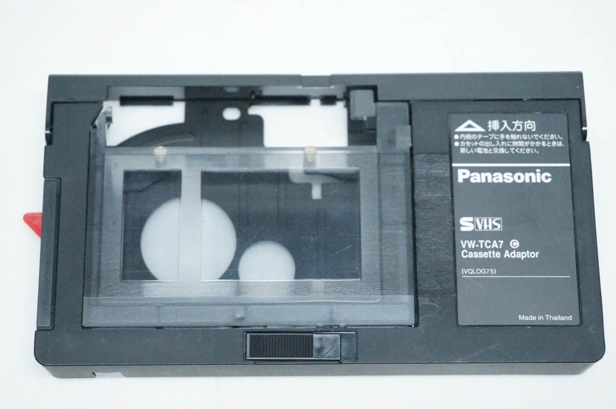 中古】Panasonicパナソニック VHSカセットアダプター VW-TCA7 - メルカリ