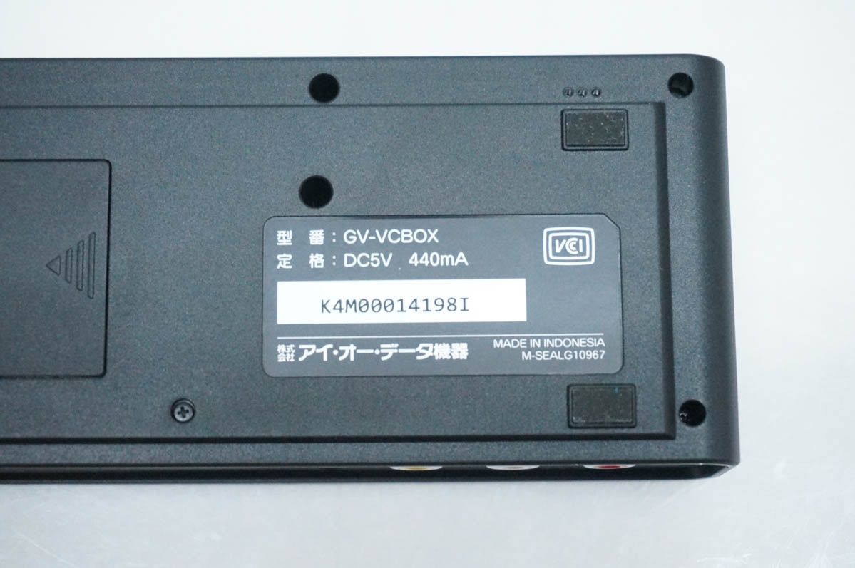 中古】I-O DATA アナ録 GV-VCBOX ビデオキャプチャ- - メルカリ