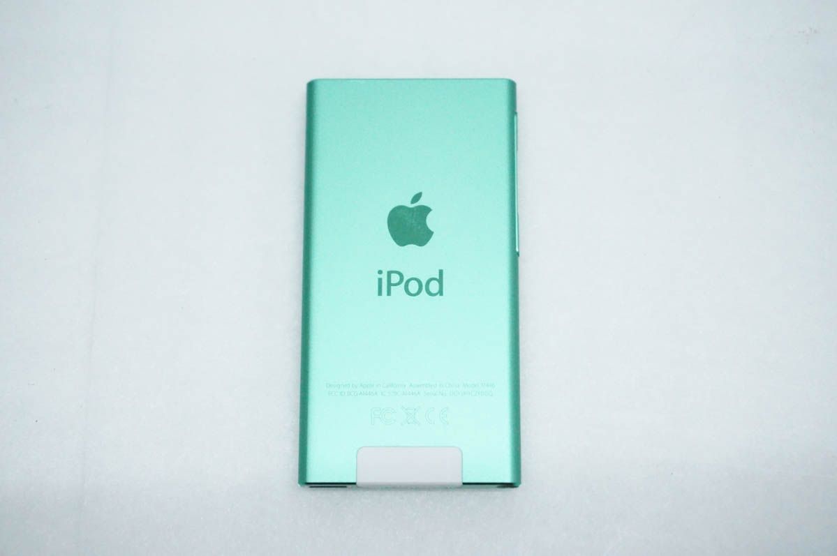 中古】Appleアップル 第7世代 iPod nano 16GB グリーン MD478J - メルカリ