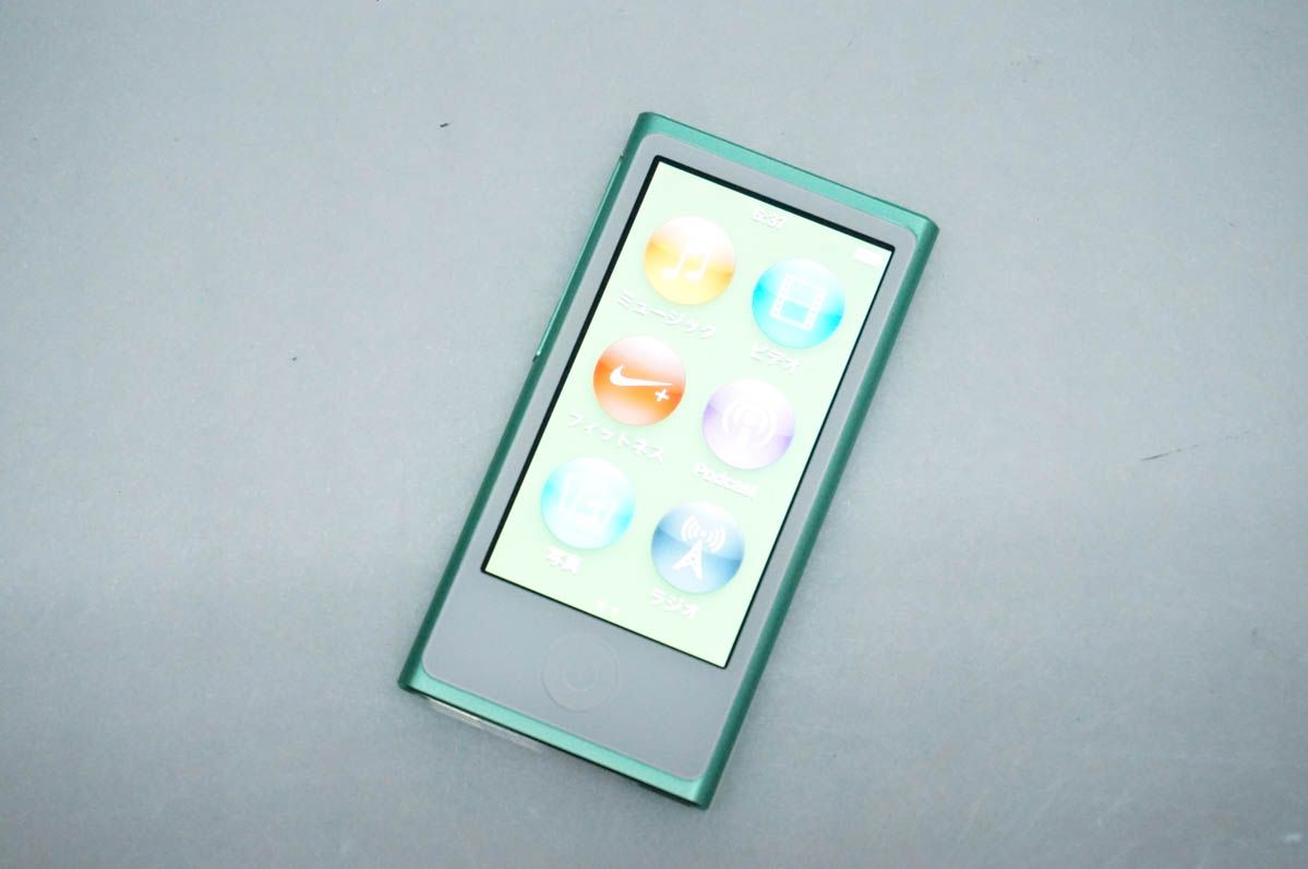 中古】Appleアップル 第7世代 iPod nano 16GB グリーン MD478J - メルカリ
