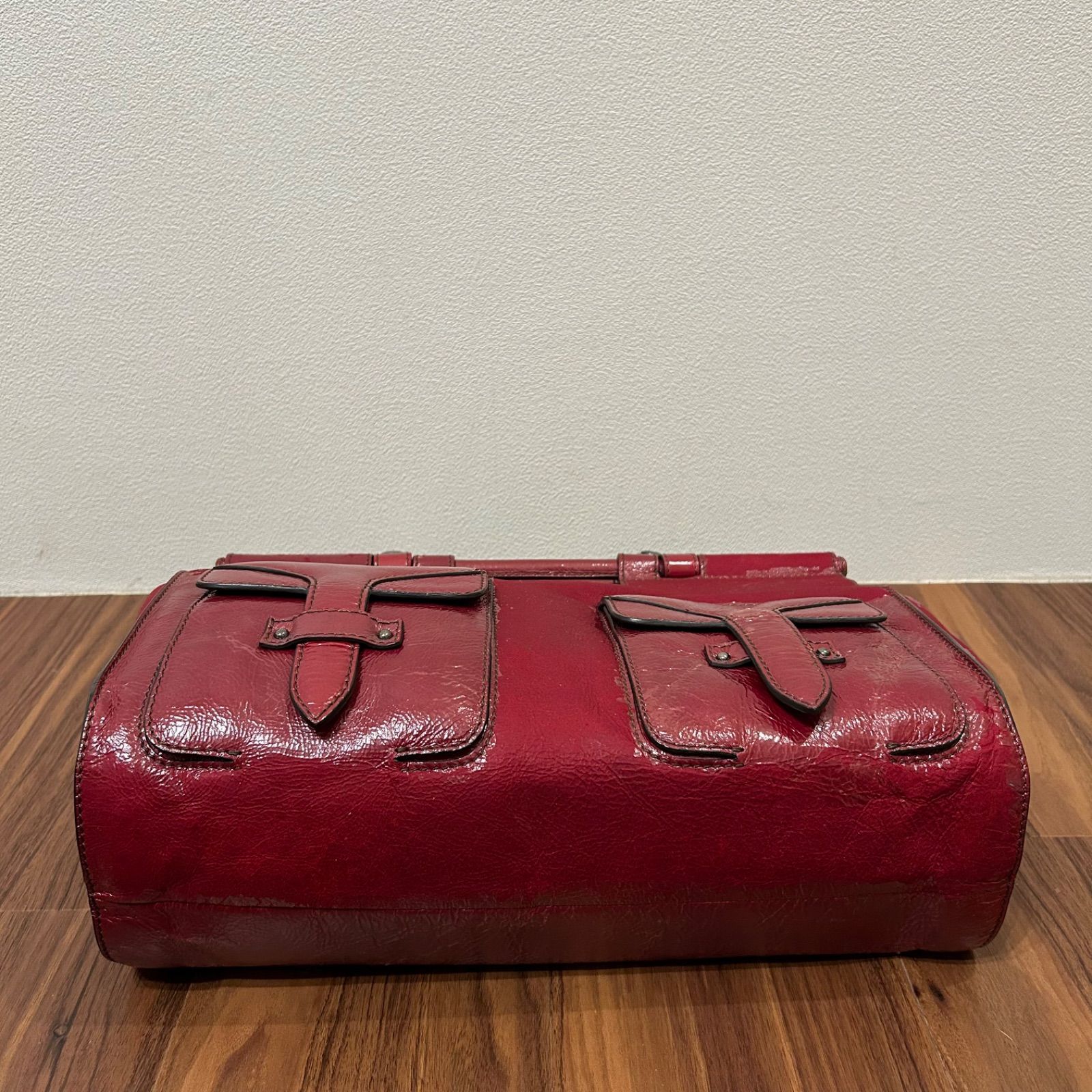 訳あり 希少 レア LOEWE ロエベ レディース トートバッグ ミニボストン