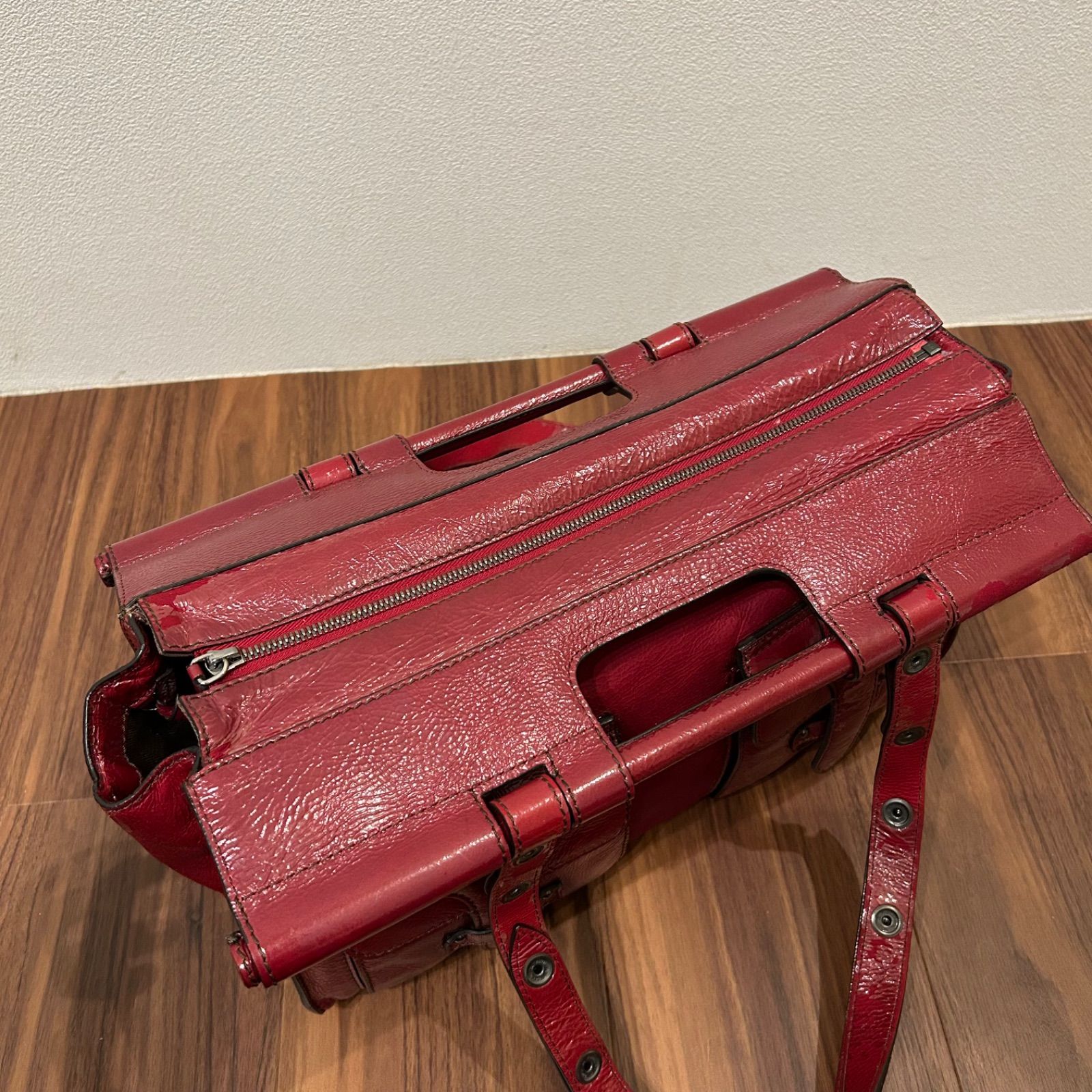 訳あり 希少 レア LOEWE ロエベ レディース トートバッグ ミニボストン
