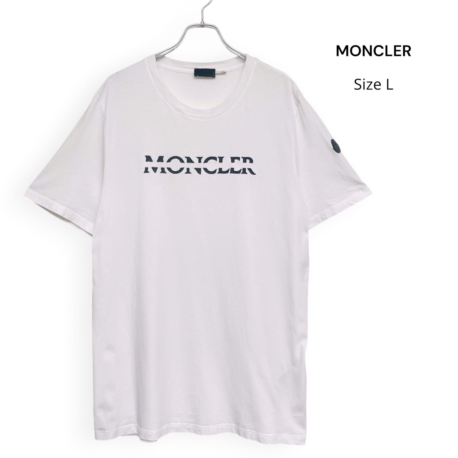 Moncler モンクレール ロゴ 半袖 Tシャツ SizeL /R26525 - メルカリ