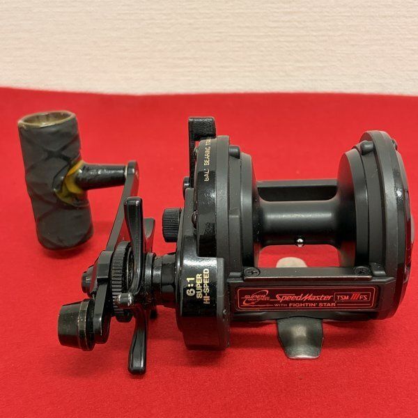 希少品　シマノ　トライトン　スーパーハイスピード　スピードマスター SHIMANO シマノ トライトン スピードマスター TSM3 FS 両軸リール