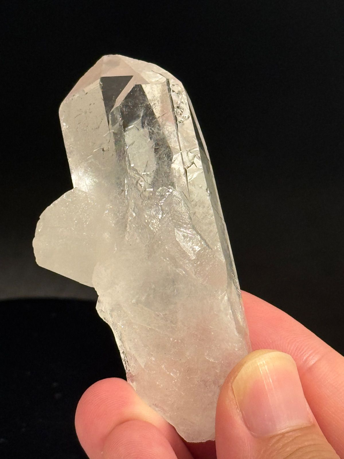 天然ヒマラヤ水晶 原石 レインボー入り - メルカリ