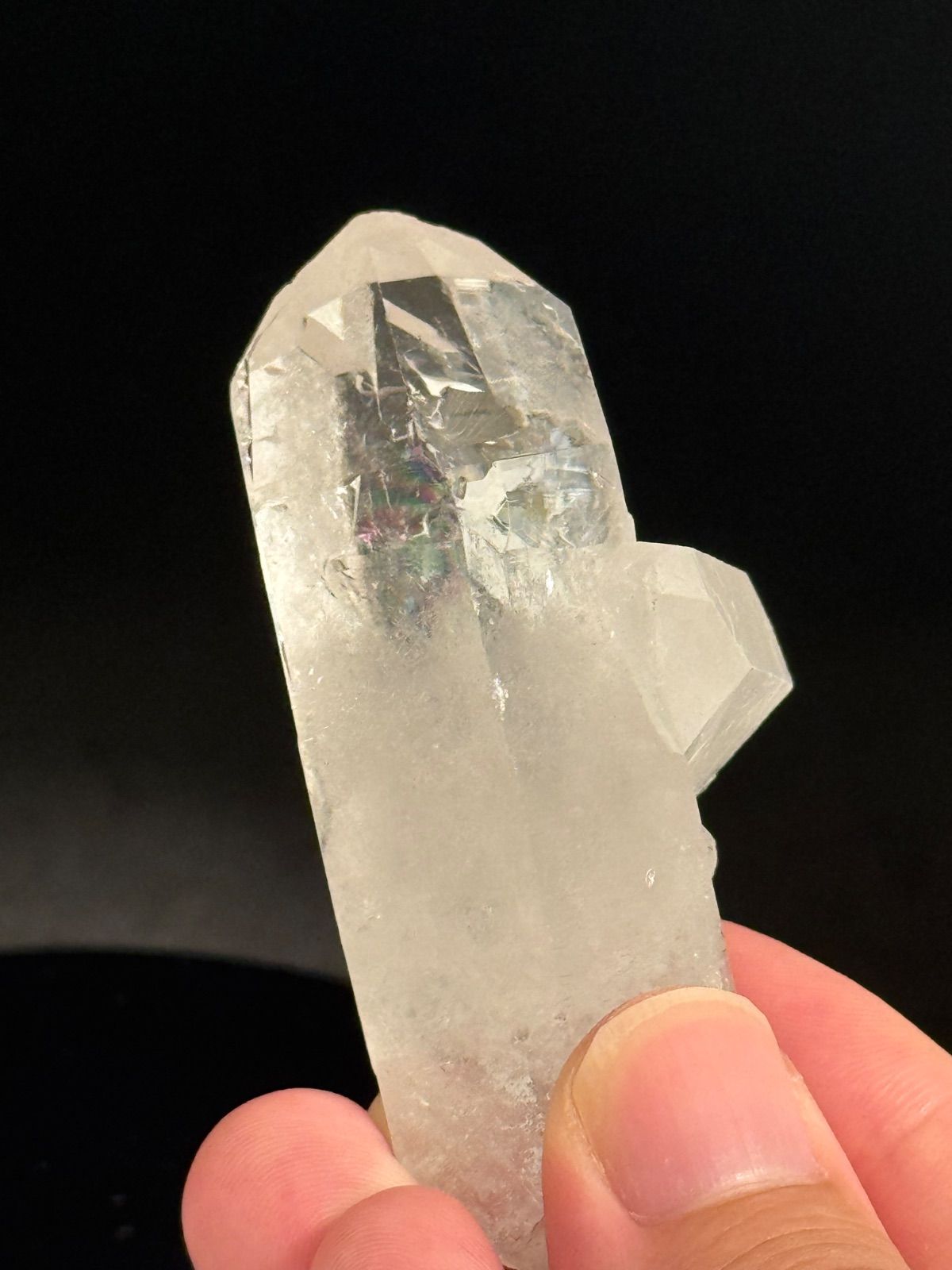 天然ヒマラヤ水晶 原石 レインボー入り - メルカリ
