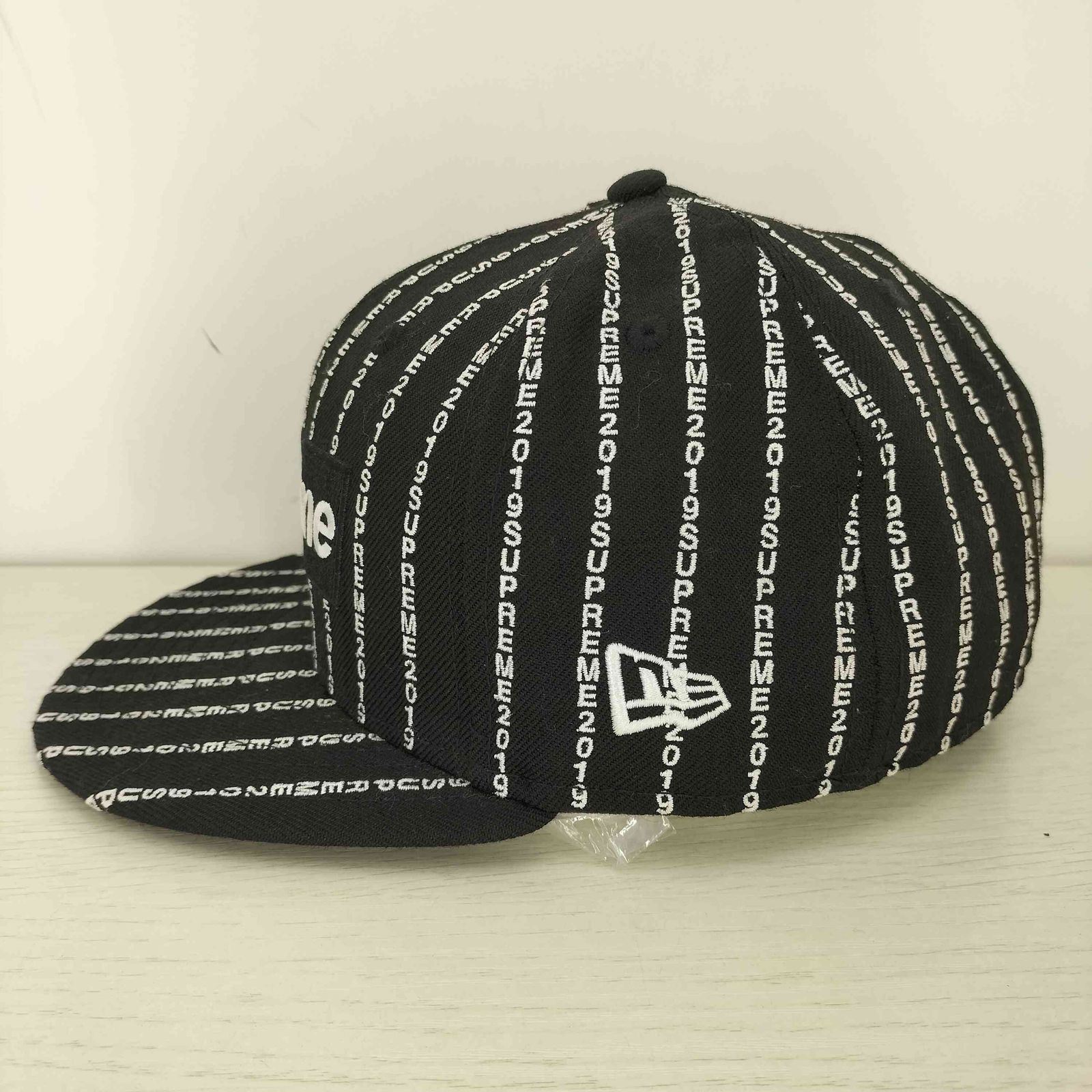 シュプリーム Supreme Text Stripe New Era Cap メンズ 7 3/8 - メルカリ