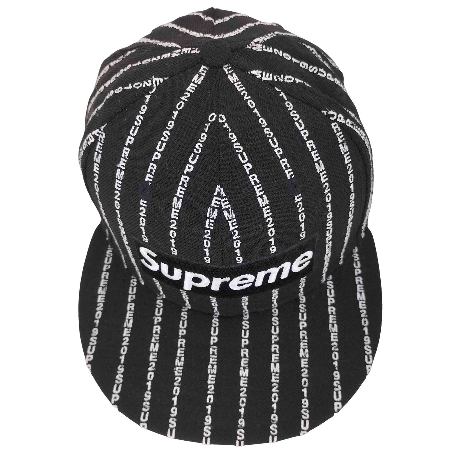 シュプリーム Supreme Text Stripe New Era Cap メンズ 7 3/8 - メルカリ
