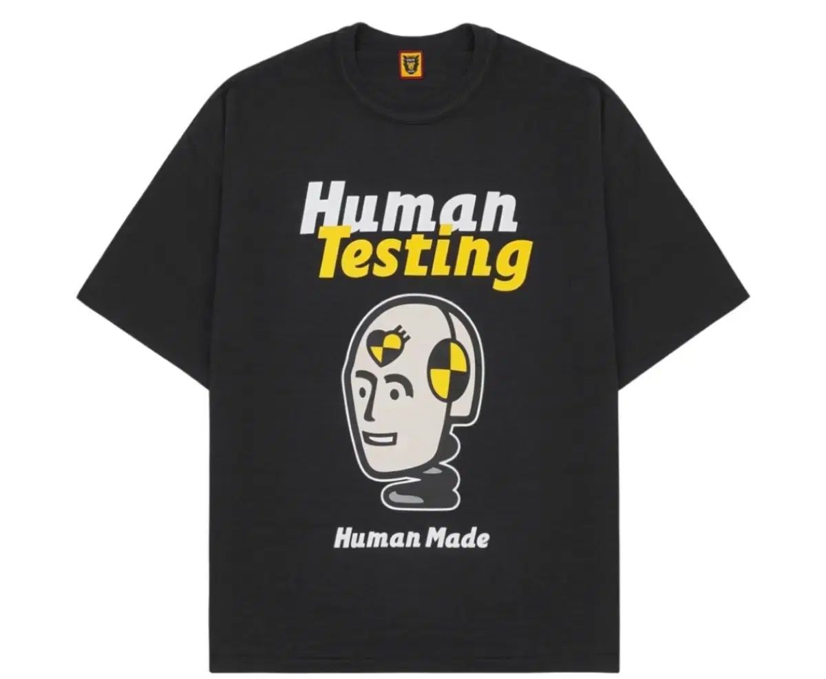 L HUMAN MADE(ヒューマンメイド) x A$AP ROCKY Testing半袖Tシャツ ブラック