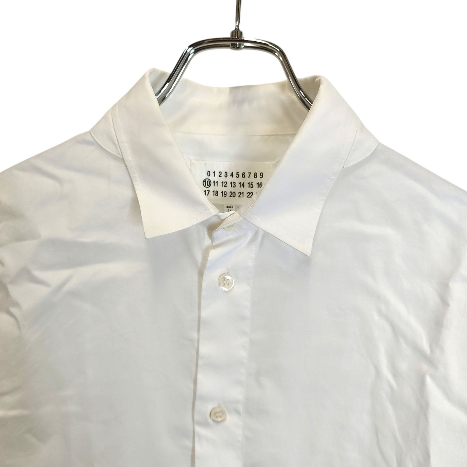 Maison Margiela 10 46 長袖シャツ ホワイト Maison Margiela(メゾン 