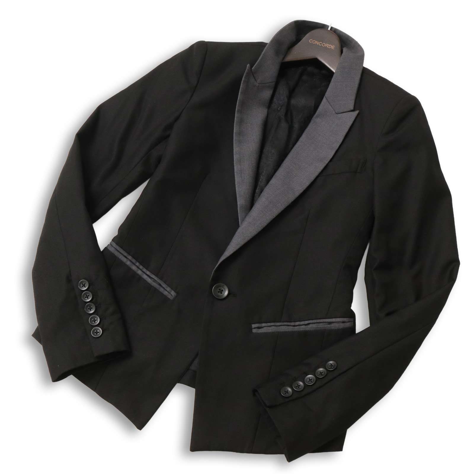 CIVARIZE シヴァーライズ 通年 総裏☆ 切替 1B スリム テーラード