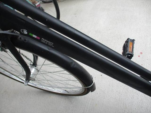 F259 ☆限定特価 完成車発送☆ 中古自転車 【27インチ 軽快車 ブラック 