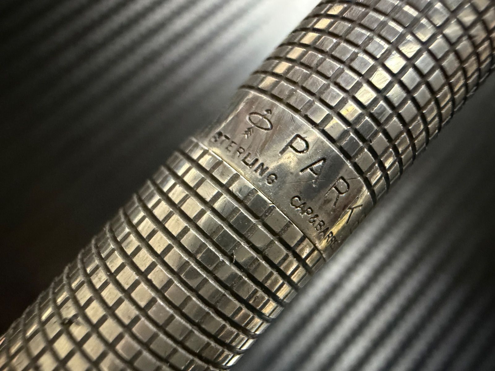 極美品 パーカー 75 バーメイル 万年筆 スターリングシルバー XF 極細字 詳細ページ | 万年筆 ボールペンなど高級筆記具の販売・買取