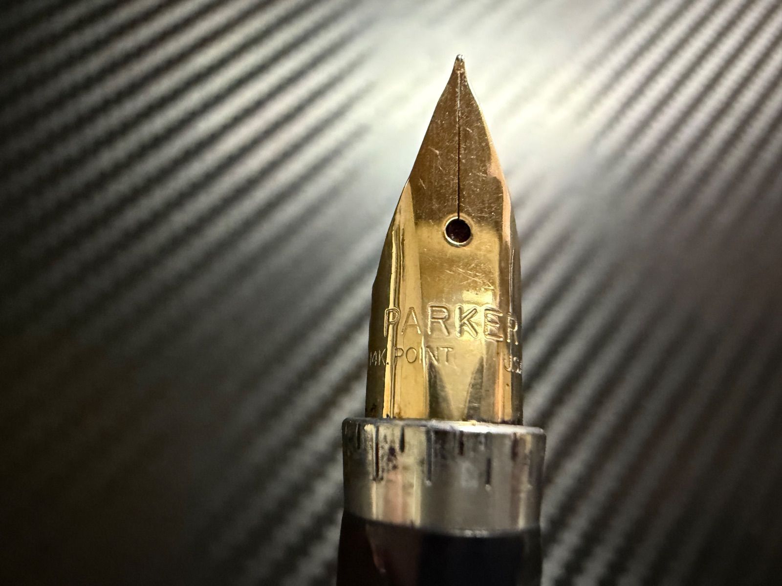 極美品 パーカー parker 75 シズレ 万年筆 スターリングシルバー XF