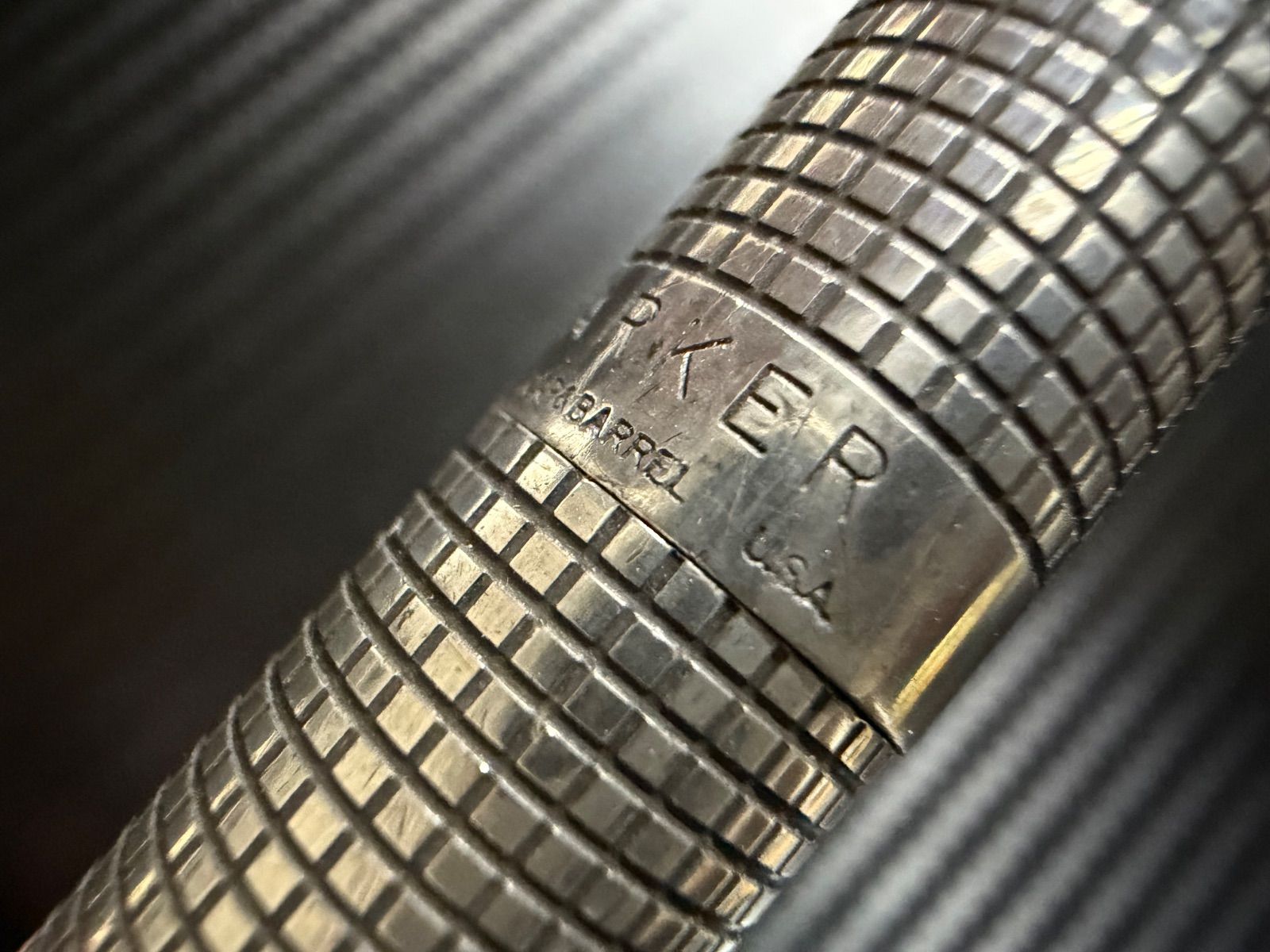 極美品 パーカー parker 75 シズレ 万年筆 スターリングシルバー XF