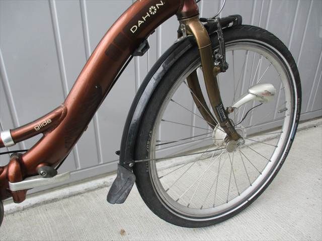 F268☆ 23800円☆完成車発送 折りたたみ中古自転車 ダホン GLIDE 