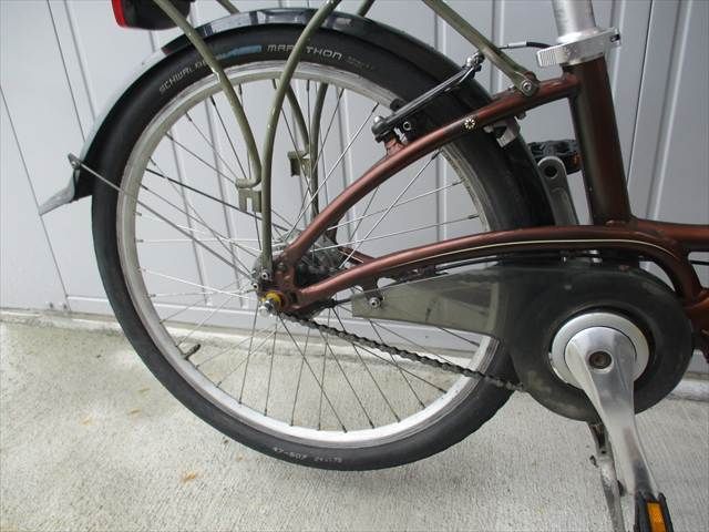 F268☆ 23800円☆完成車発送 折りたたみ中古自転車 ダホン GLIDE 
