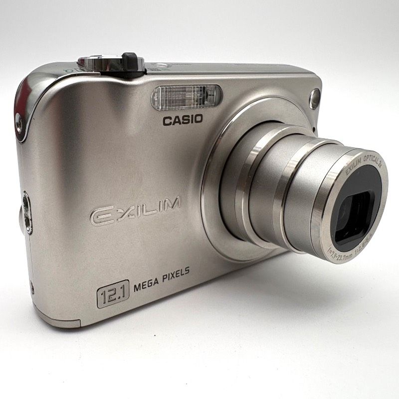 ジャンク】CASIO EXILIM EX-Z1200 シルバー レンズエラー 画像乱れあり