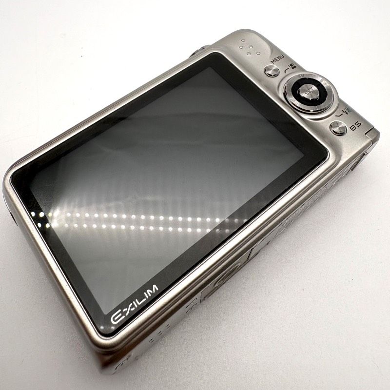 ジャンク】CASIO EXILIM EX-Z1200 シルバー レンズエラー 画像乱れあり