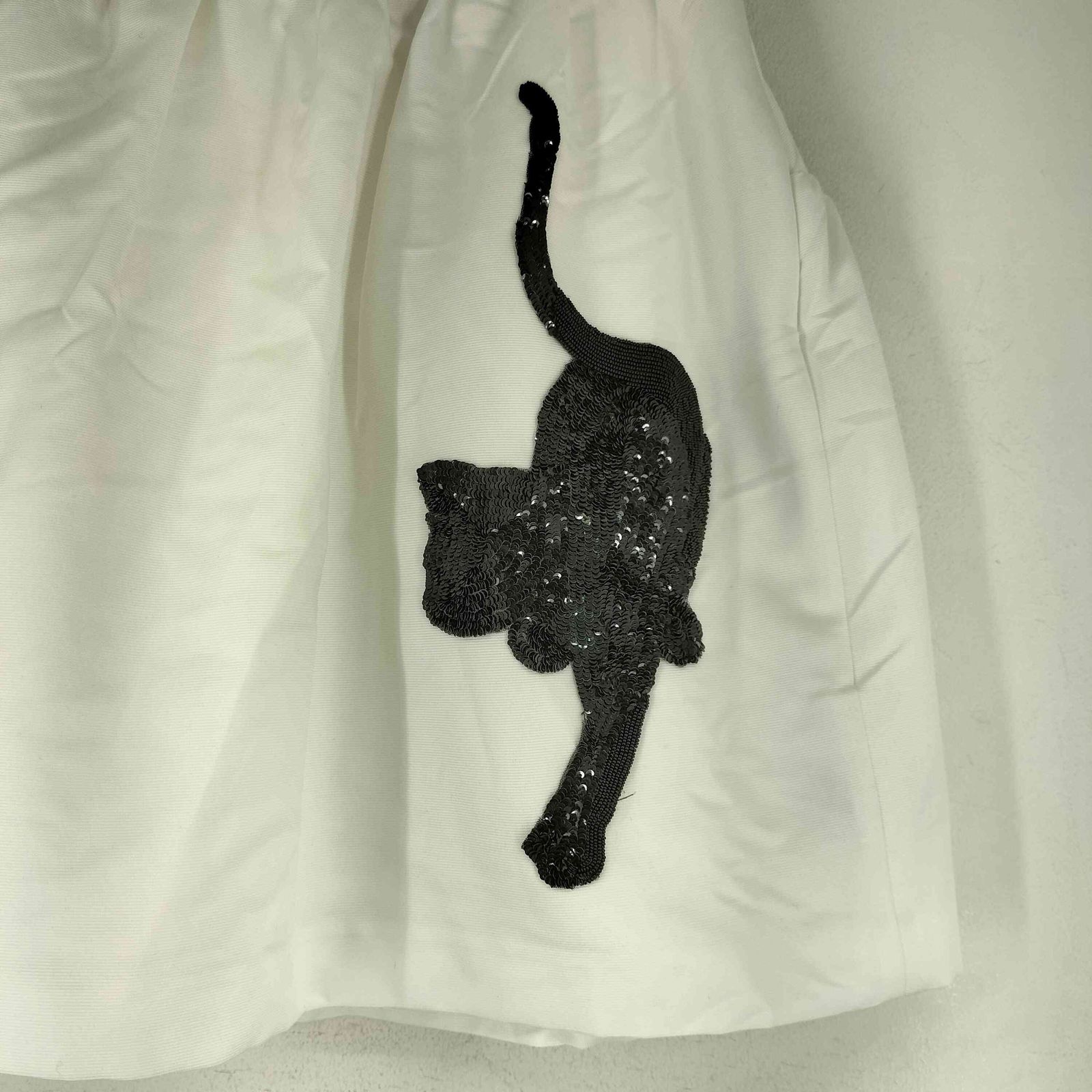 アンダーカバー UNDER COVER JUN TAKAHASHI Cat Sequin Mini Skirt